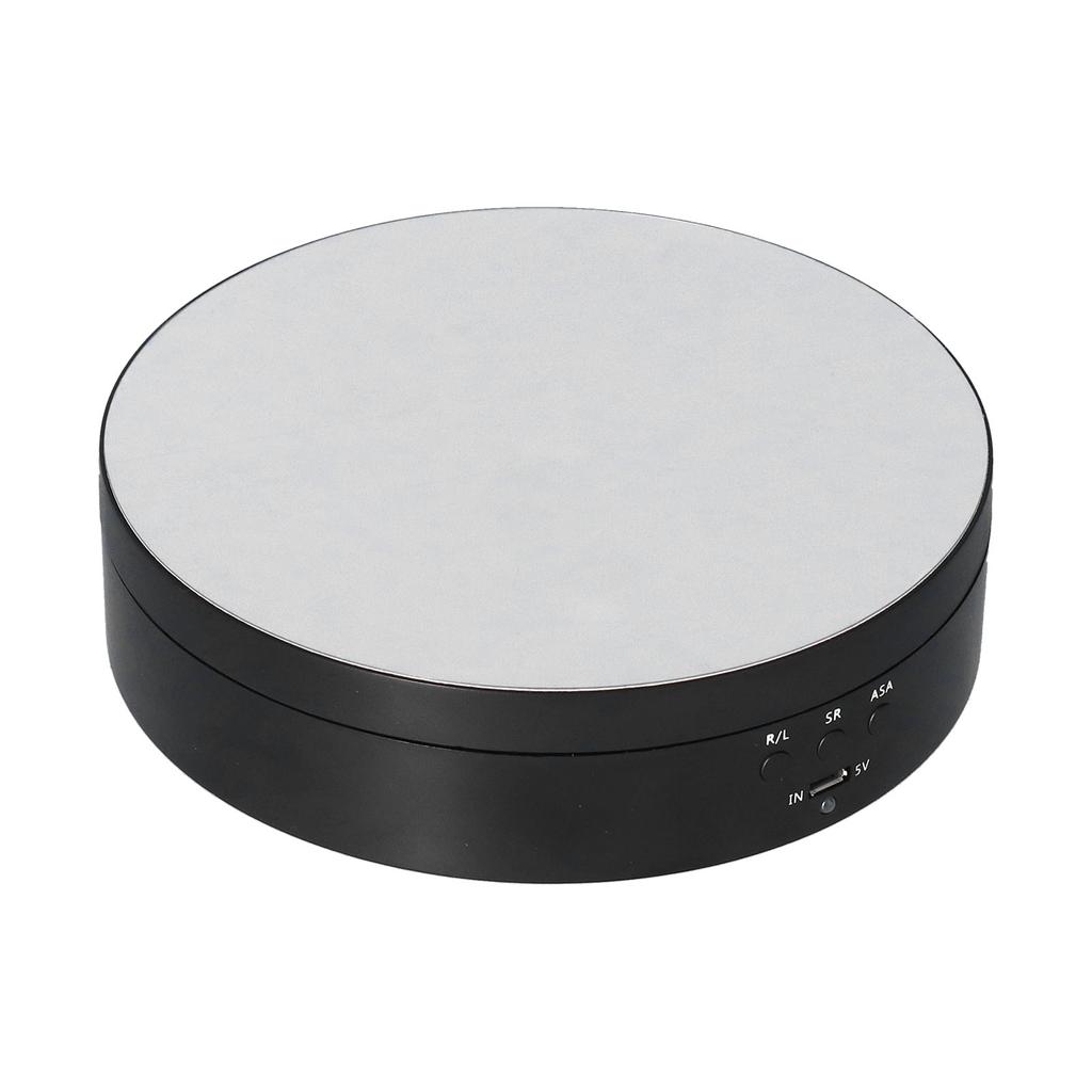 Моторизованная вращающаяся подставка 138 мм Электрический вращающийся поворотный стол с 3 регулируемыми скоростями Питание от USB Подставка для демонстрации ювелирных изделий