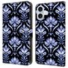 For iPhone 16 Plus Leather Case Pattern Printing Wallet Stand Anti Drop Phone Cover