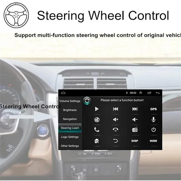 Универсальная Android 10.1 2DIN автомагнитола Autoradio Автомобильная Double Din BT FM Android Радио GPS Навигация WiFi Сенсорный Экран Мультимедиа 10.1" Сенсорный Головное Устройство В Панель