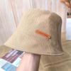Autumn Spring Outdoor Tour Bucket Hat Lady Girl Solid Color Sun Visor Hat Foldable Sun Protection Fisherman Panama Basin Cap