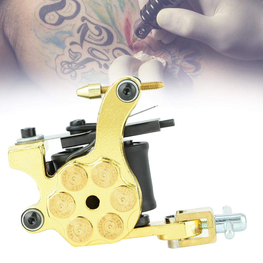 Professional Alloy Tattoo Machine Coils Tattoo Liner Shader Tool