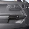  ABS Interior Door Handle Decoration Cover Sticker Fit Ford Mustang 2015 Up Interior Accessories
