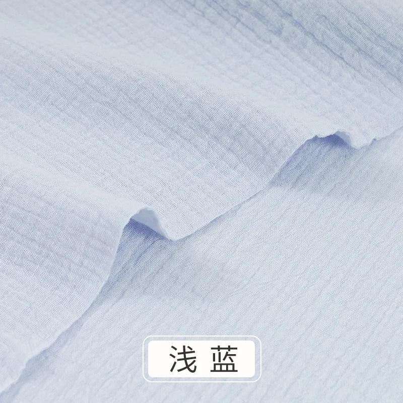 135x50/500 см Чисто хлопчатобумажная двухслойная марлевая ткань Для шитья детских банных полотенец, одеял, пижам Ручная работа DIY Ткань для шитья