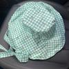 Wide-edged Bucket Hat Lace-up Sunscreen Hat Sweet Summer Cap  Women