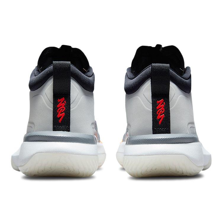 Air Jordan Zion 1 Светло-серые мужские кроссовки Черный Тотальный оранжевый DA3130-008