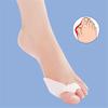 2 Pairs Unisex Men Foot Care Toe Straightener Big Bone Correction Silicone Mat
