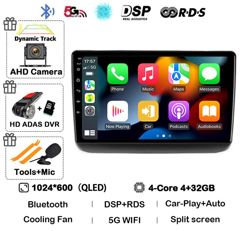 Android 14 Auto Carplay WIFI+4G для Jeep Grand Cherokee WK2 2013 - 2020 Автомобильное радио GPS навигация Мультимедиа Видеоплеер Стерео