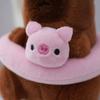 Cute Toy Plush Capybara Keychain Swimming Ring Capybara Headgear Capybara Doll  for Birthday Gift