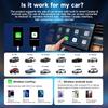 CarlinKit Wireless Carplay TV Box Smart 8+128G Android Auto AI Box  HDMI Output Android 13 Video Adapter For Youtube Kia IPTV