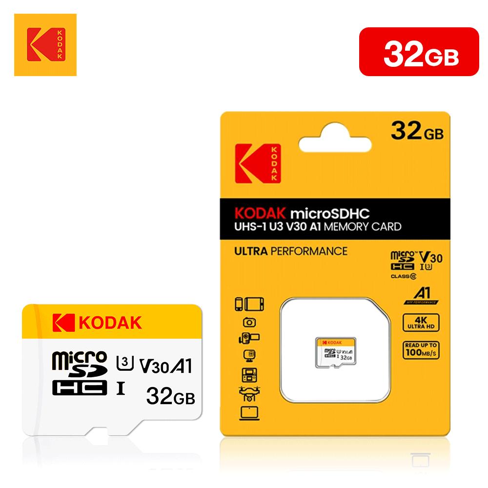 Kodak Мини SD-карта памяти 256 ГБ 128 ГБ 64 ГБ 32 ГБ U3 V30 4K Full HD Micro TF карта памяти Flash для телефона/компьютера/камеры