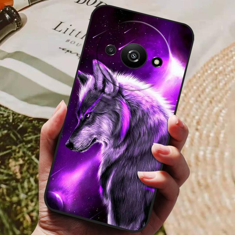 Чехол для Xiaomi Redmi A3, роскошный силиконовый чехол для телефона Redmi A3, полностью защитный чехол для Redmi A3 A 3 6.71" с мультяшным рисунком.