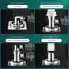 Washing Machine Downcomer Basin Drainage Three-Way Tee Floor Drain Connector Two-in-One Sewer Deodorizing Filter Overflow-Proof Water Pipe Connector