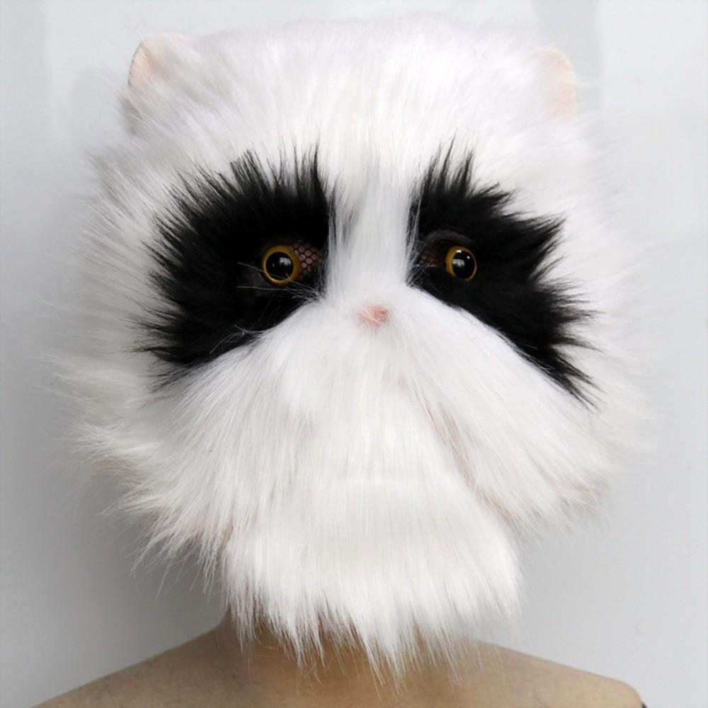 Плюшевая маска-голова хаски с забавным костюмом животного для Хэллоуина и вечеринок