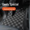 Автомобильные коврики для моделей Emgrand: GL, Xingrui, Bo Pro, Rui, Bin Yue, Vision X6, X3, Emgrand GS - Дизайн коврика в клетку