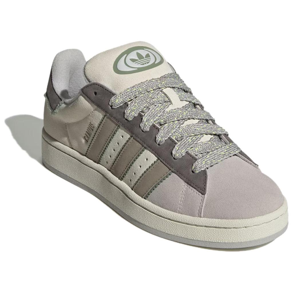 Adidas Campus 00s Orbit Grey Putty Beige Unisex Sneakers Silver-Green JR0106