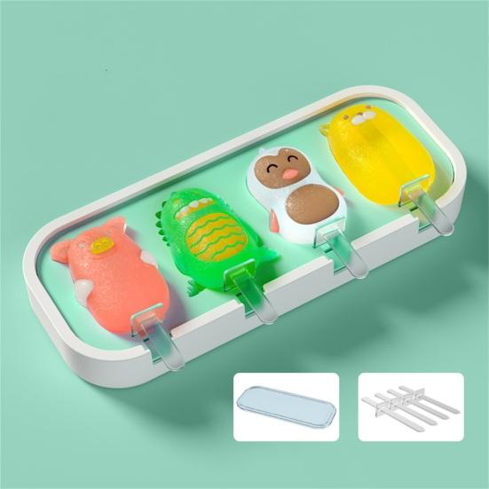 Yousheng 1 набор форм для мороженого из пищевого высокопрочного силикона, формочки для мороженого с пылезащитной крышкой для дома