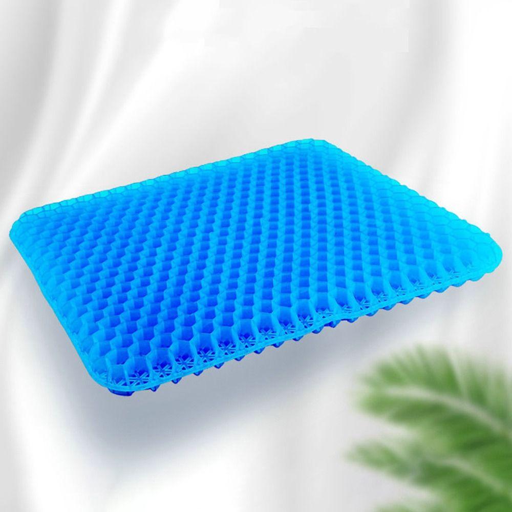 Foldable Honeycomb Gel Cushion Portable Chair Pad for Long Sitting Cooling Seat Pads Stadium