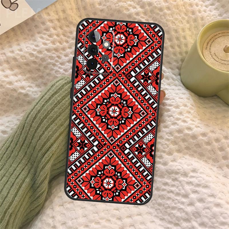 Украинский узор Для Samsung Galaxy A52 A52S A32 A12 A22 A72 A21S A50 A70 A71 A51 A33 A73 A53 Чехол