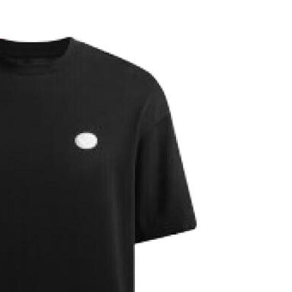 Emporio Armani SS23 Логотип Прямой крой Круглый вырез Пуловер Короткий рукав Футболка Мужские Топы Черный 6L1TA0-1JWZZ-0999