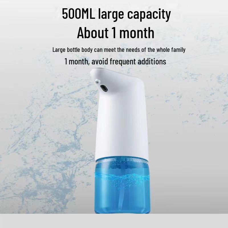 «Автоматический перезаряжаемый дозатор мыла — бесконтактный, индукционный, пенный дозатор для мытья рук»