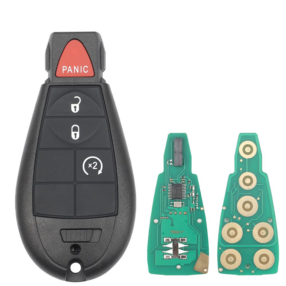 SilKY 433 МГц 7941 Пульт Ключ-брелок M3N5WY783X Для Chrysler Town & Country Jeep Grand Cherokee Dodge Caravan Journey