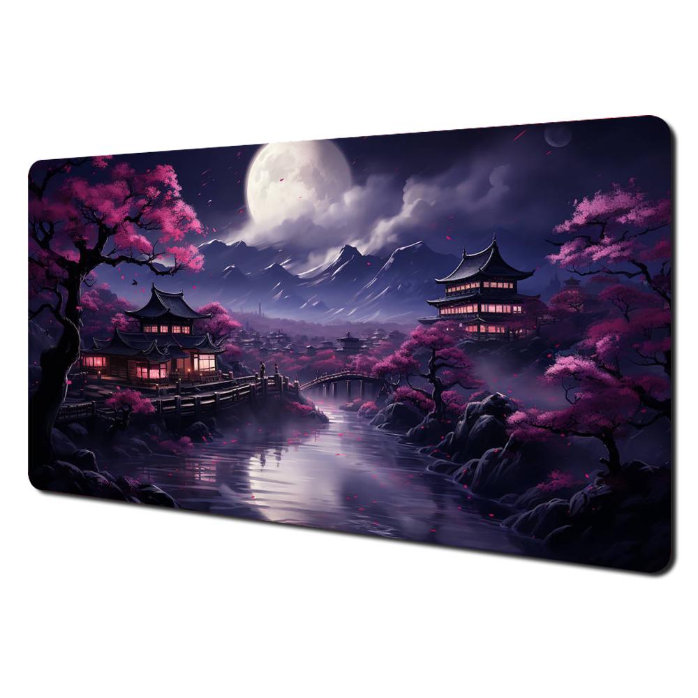 Digital Art Fantasy Landscape Design Large Mouse Pad Desk Mat Gaming Mats Desk Accessories Office Mousepad Table Mats Mauspad