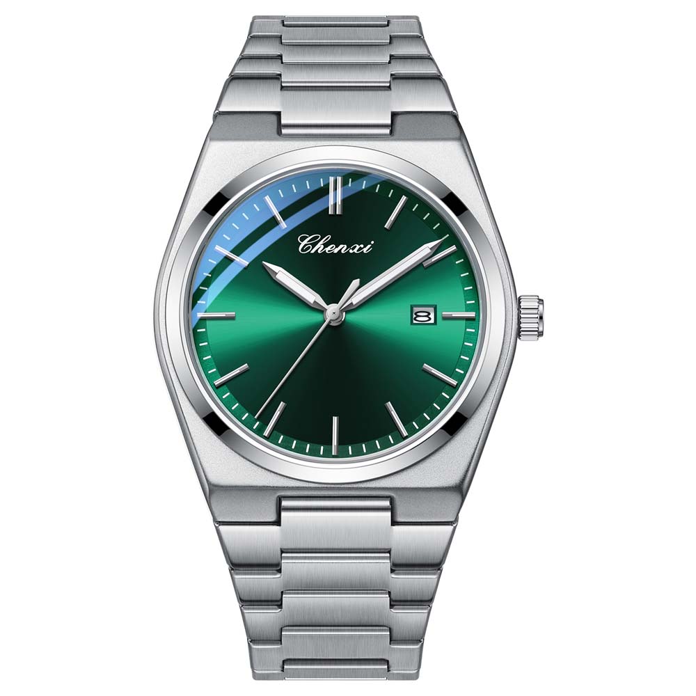 CHENXI Men's Quartz Watch Fashion Couple Watch Calendar Waterproof Stainless Steel High Quality Watch for Men and Women