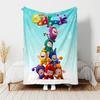 1pc Blanket Oddbods Print Design, Lightweight Blanket for Sofa, Bed- Soft &Warm, Gift for All Seasons like Christmas, Halloween