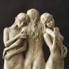 New Three Goddesses Sculpture Statue Resin Crafts Ornaments Home Garden Garden Study Resin Ornaments
