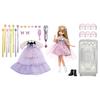 Takara Tomy Licca-chan Doll, Exterica-chan, Pink, Deluxe, Dress-Up, Pretend Play Toy, Ages 3 and Up
