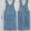 Cross Strap Style Apron Sleeveless Cooking Apron Fashion Catering Waiter Work Clothes  Unisex