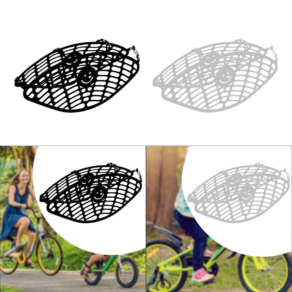 Bike Rear Wheel Net Foot Guard Protector Easy To Install Cycling Accessories
