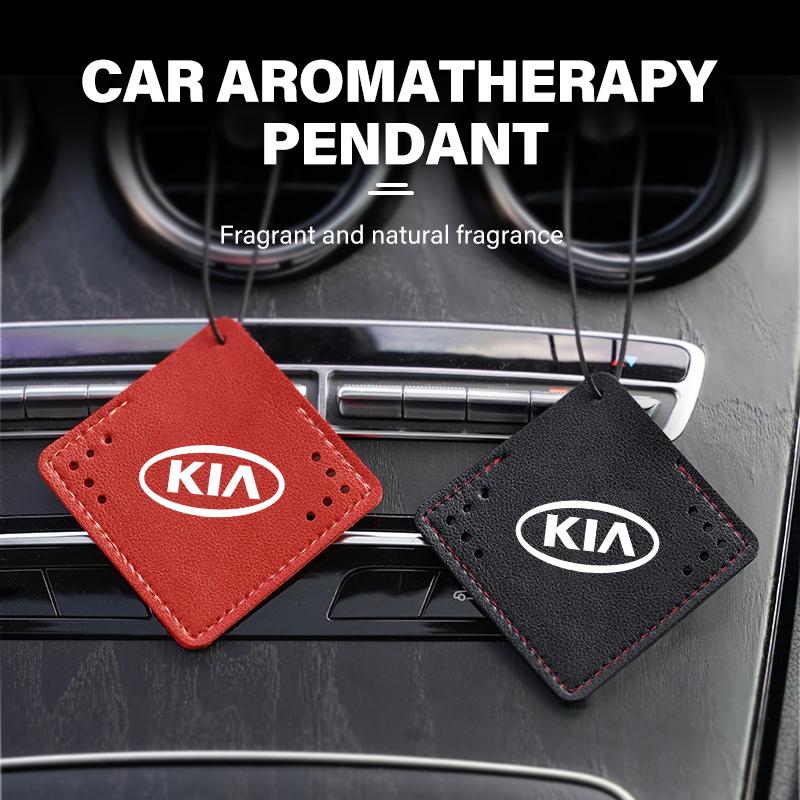 MNHD4 Car Fragrance Aromatherapy Tablets Hanging Perfume Pendant For KIA Cerato Proceed Venga Stonic Picanto Sorento Stinger