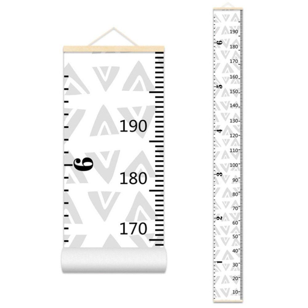 Тканевая таблица роста ребенка с рисунком на стене, линейка для измерения, украшение для дома
