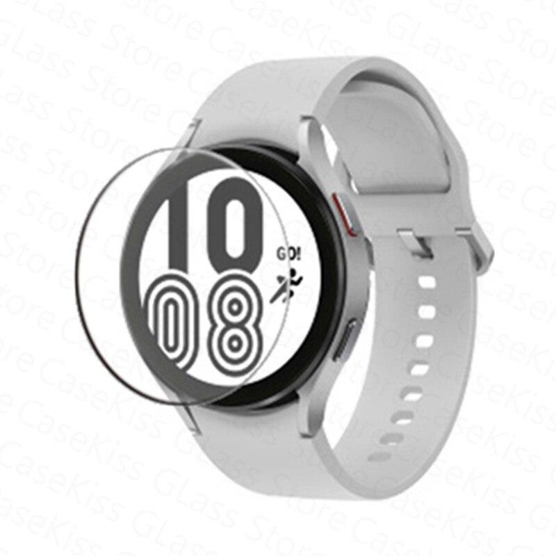 3Pcs Tempered Glass Film For Samsung Galaxy Watch 6 Pro 45mm Galaxy Watch 6 Classic 43mm 47mm HD Clear Full Screen Protector Film