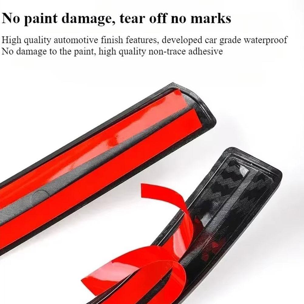 Для Tesla Y/3 Highland 2025 Защита Зеркала Заднего Вида Двери Автомобиля, Защита Края, Буферная Накладка, Противоударная Полоса