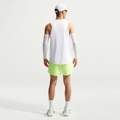 Men's Nike MILER Running Tank Tops Men's White