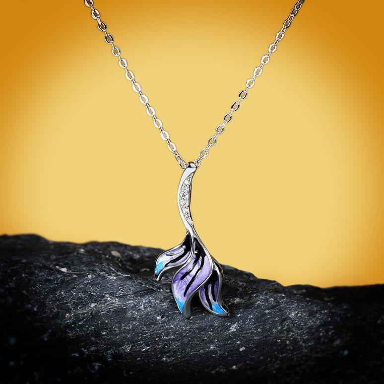 Модное красочное ожерелье-бабочка, ретро-ожерелье-бабочка