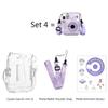 Crystal Sticker Transparent Storage Case Photo Bag Camera Cover Protective Shell