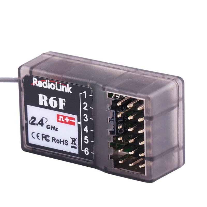 RadioLink R6F 2.4Ghz 6CH 2018 RC приемник аксессуар для RC6GS RC4GS RC3S RC4G T8FB передатчик горячий
