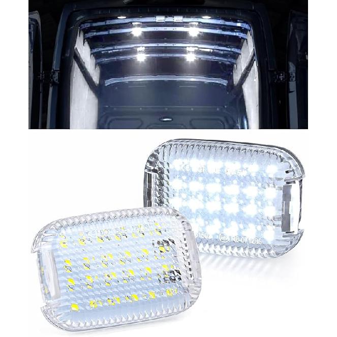 TOP-MAX 2 Плафона салонного освещения для Ford Transit 150 250 350 350 HD Van 2014-2024