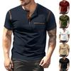 Men's Color-matching  Short Sleeve