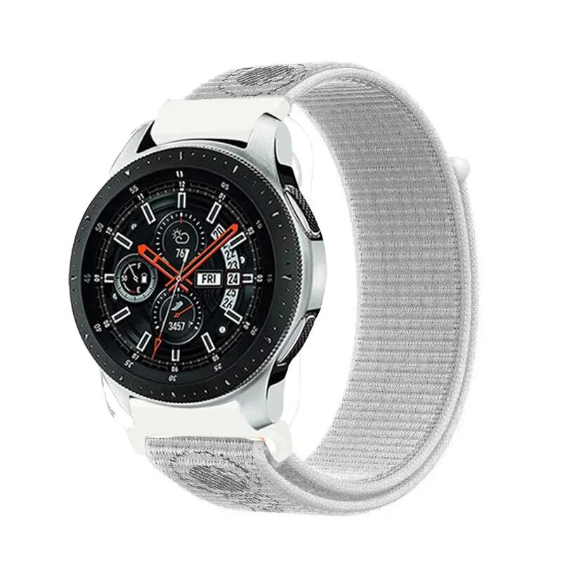 Нейлоновый ремешок-петля 20 мм 22 мм для Garmin Forerunner 265 965 255 255M 245 645 158/Venu 2Plus/Vivoactive 4 3/Venu SQ 2 Ремешок для браслета