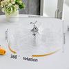 Divided Serving Tray Candy and Nut Dishes Appetizer Rotating Snack Plate for Sweet
