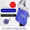 Large Capacity Folding Reusable Shopping Bags Supermarket Shopping Bag Disc Function To Stretch Bags Easy Carry Storage Handbag