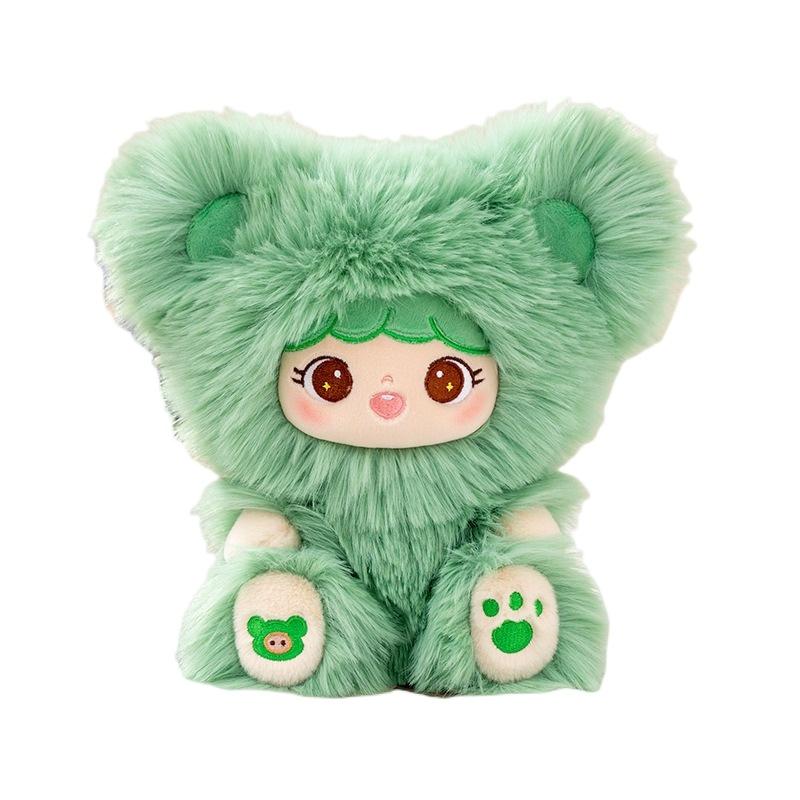 Маленькая Куку Длинноволосый Монстр Плюшевая Игрушка с Большими Глазами