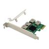 4 порта USB 3.0 PCI для прессы Адаптер Карта 4xUSB PCI-E pansion Сплит-конвертер PCIE USB3.0 HUB 4x PCIE tender