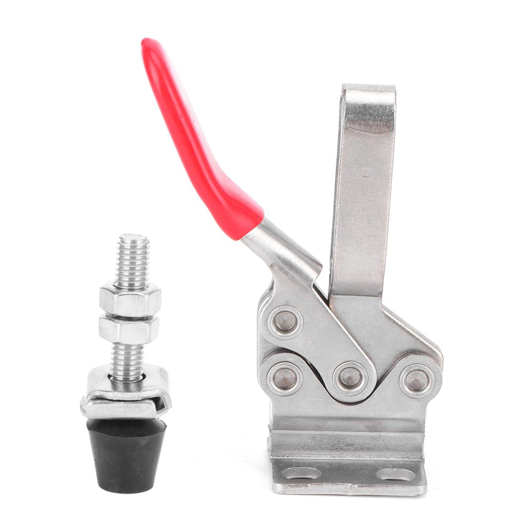 Toggle Clamp Stainless Steel Horizontal Quick Clamp Fixture for Welding Woodworking