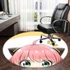 zero two Chair mat Round Rug Office carpet, Non slip, Suitable for Living Rooms, Bedrooms,Decor1205883a