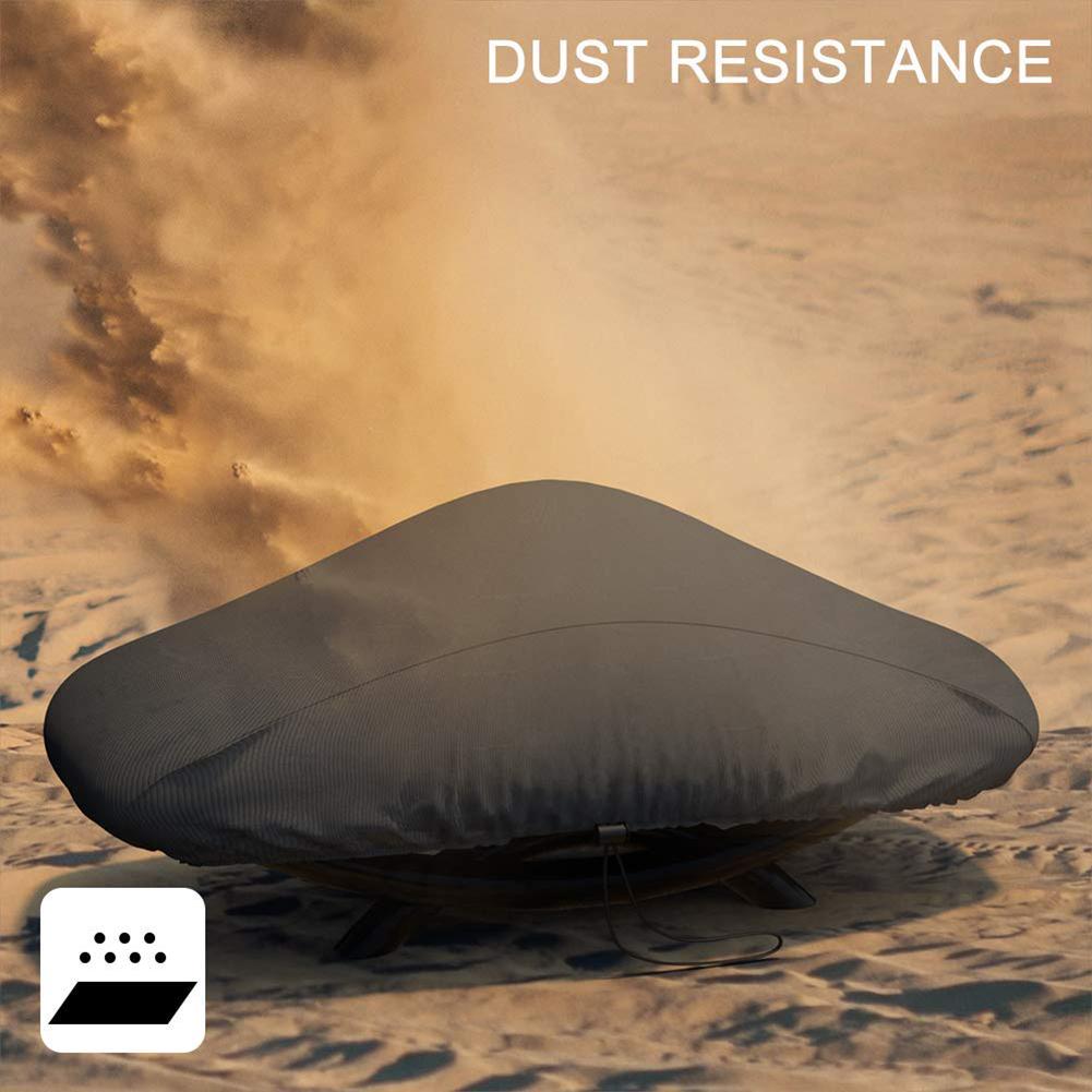 Чехол для барбекю, пылезащитный, водонепроницаемый, для гриля Weber Heavy Duty, защитный чехол для барбекю от дождя, круглый гриль для барбекю